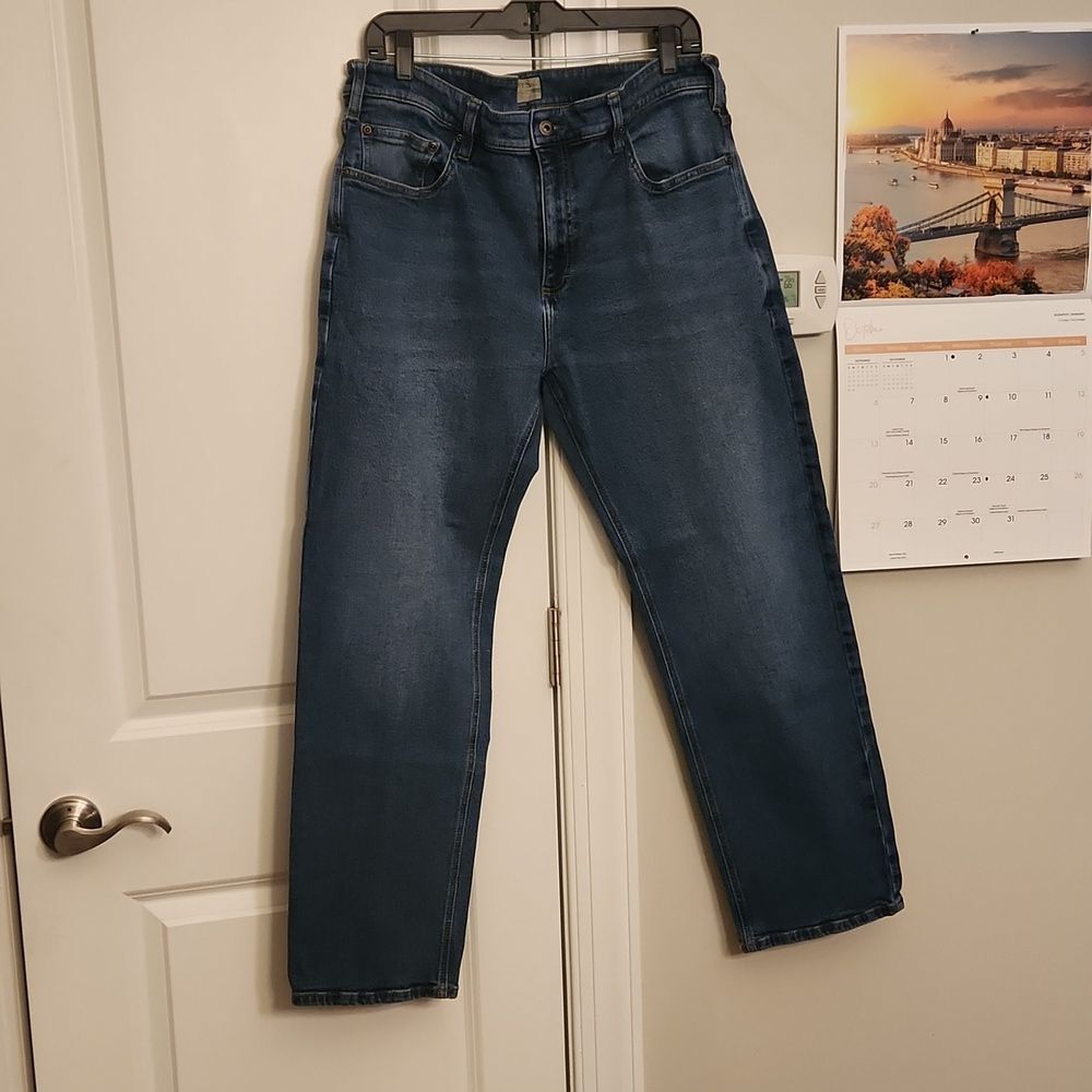 Orvis Men's 1856 5 Pocket Relaxed/Straight Leg Jeans Size 38 x 30